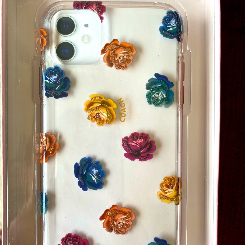 COACH Floral iPhone 11/iPhone XR Case